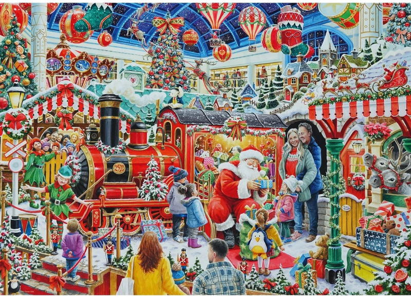 Ravensburger puzzle Vánoce 1000 dílků