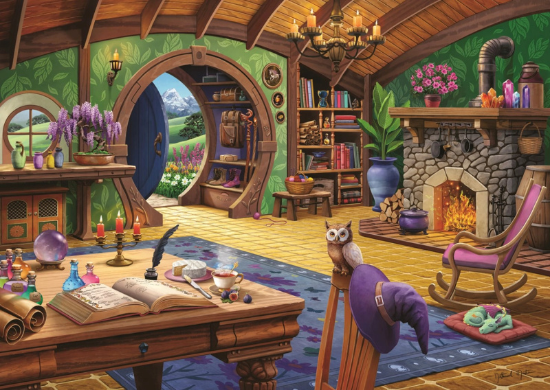 Puzzle Kouzelná chaloupka 1000 dílků od Ravensburger