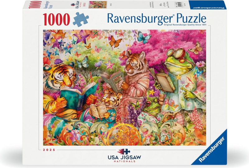 Puzzle Knižní klub 1000 dílků Ravensburger