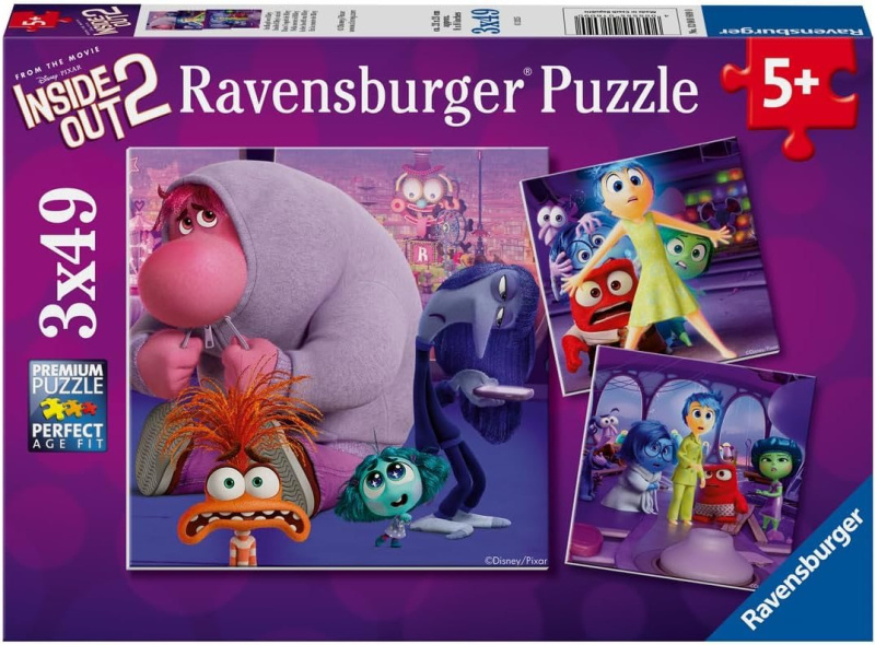Ravensburger V hlavě 2, 3x49 dílků