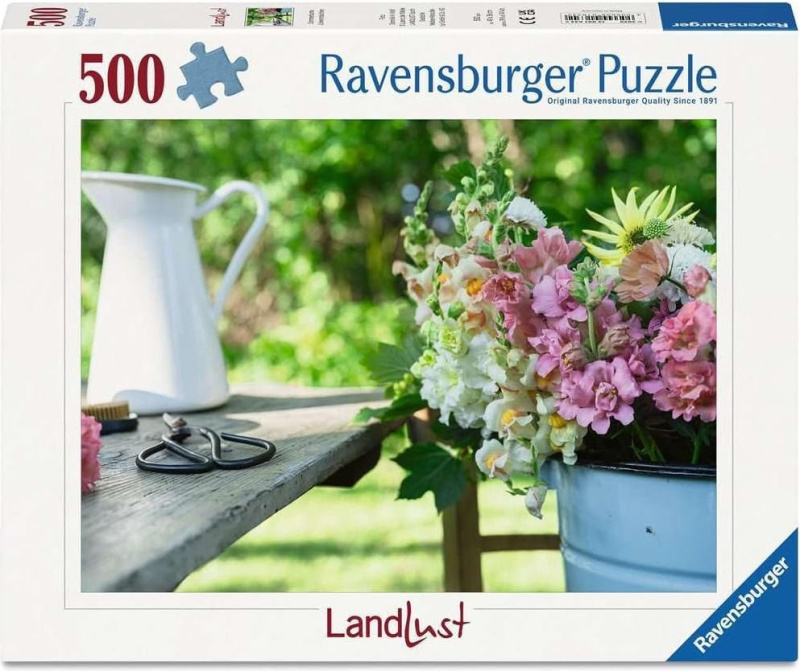 Puzzle Ravensburger 500 dílků Landlust: Hledíky