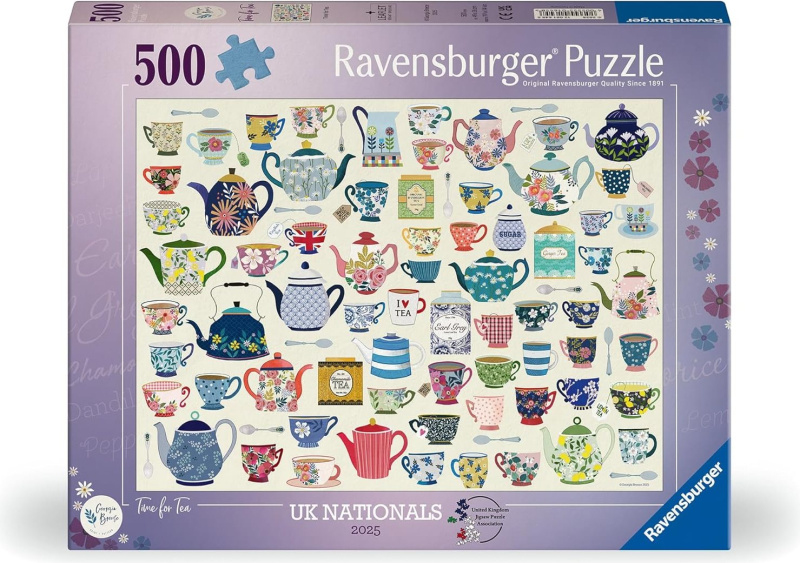 Puzzle Ravensburger 500 dílků Čas na čaj