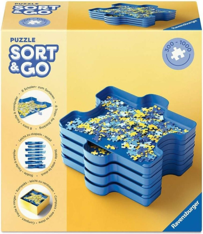 Ravensburger systém na třídění puzzle dílků