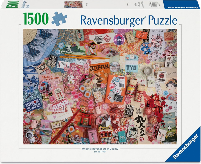 Puzzle Dobrodružství v Tokiu 1500 dílků RAVENSBURGER