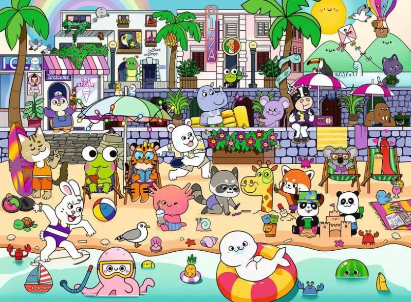 Puzzle Kouzelné pobřeží XXL 150 dílků RAVENSBURGER