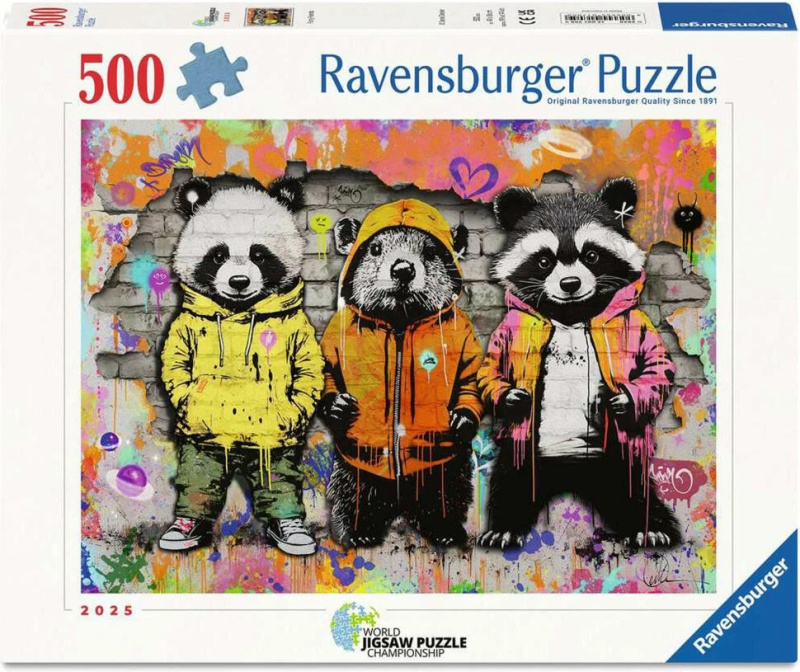 Ravensburger Puzzle Chlupáči 500 dílků