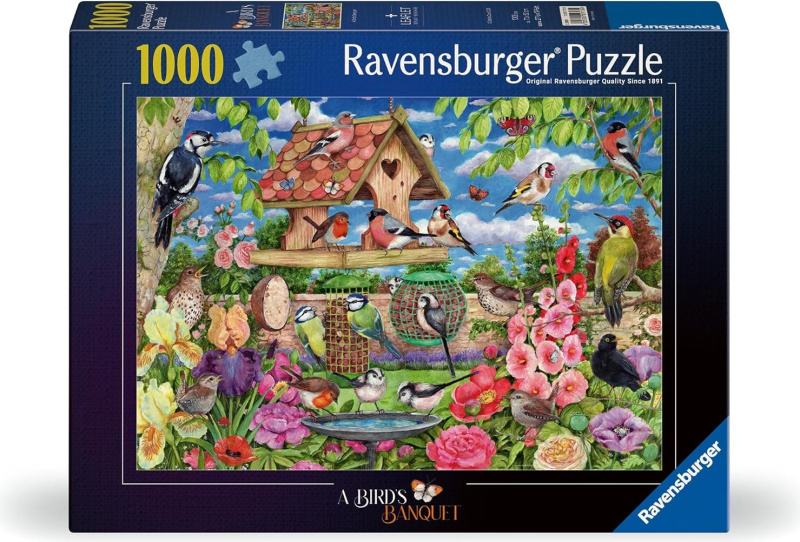 Ravensburger puzzle ptačí stůl 1000 dílků