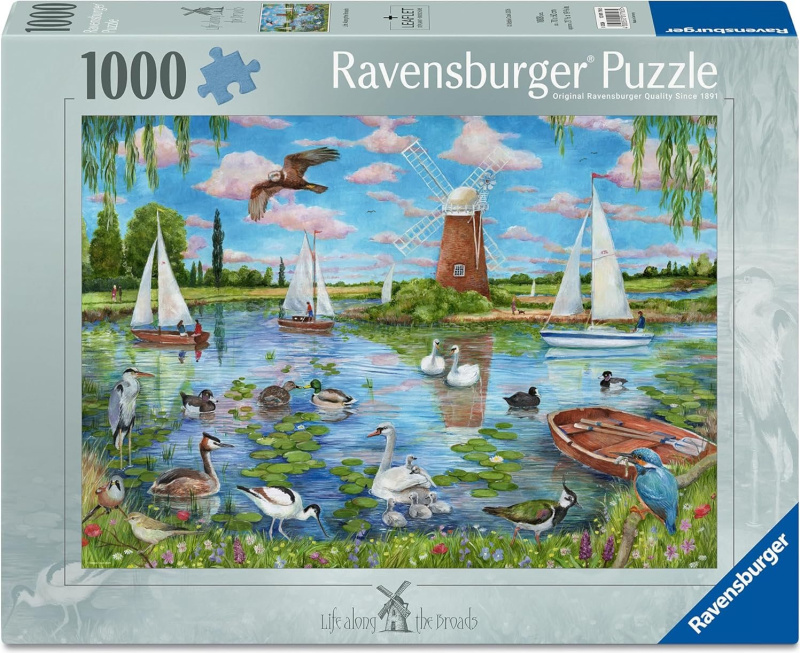 Ravensburger puzzle Tajemství života v Anglii 1000 dílků