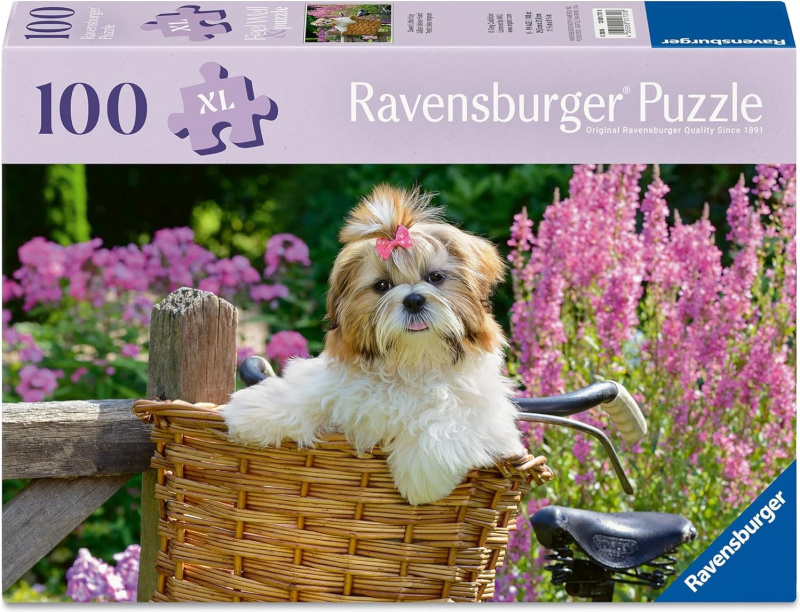RAVENSBURGER puzzle Roztomilý pejsek XL 100 dílků