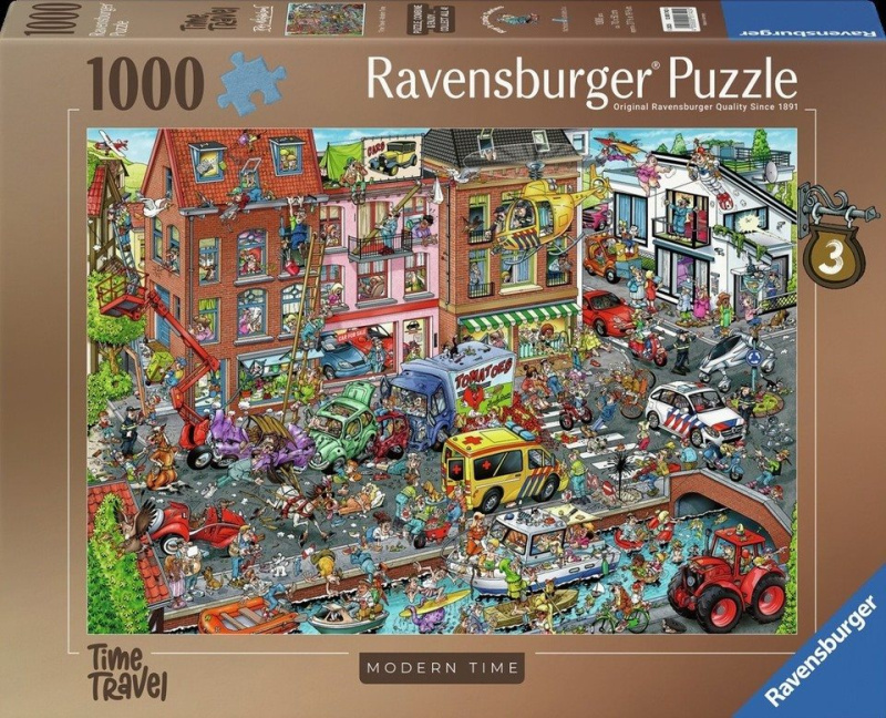 Puzzle Ravensburger Ray's Comic – moderní doba, 1000 dílků