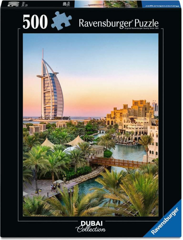 Puzzle RAVENSBURGER Dubaj – město budoucnosti, 500 dílků