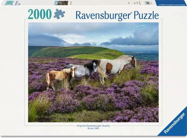 Ravensburger Divocí koně Puzzle 2000 dílků