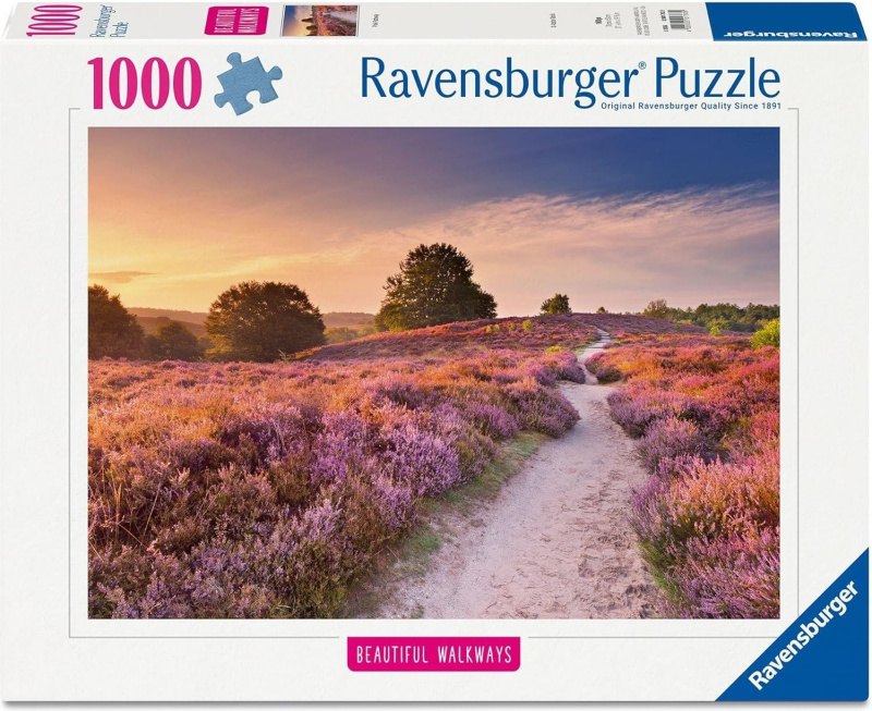Puzzle RAVENSBURGER Růžová cesta 1000 dílků
