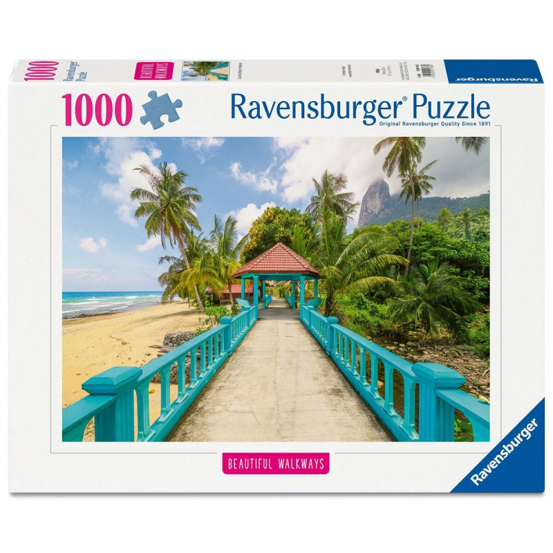 Ravensburger puzzle Malajský most snů 1000 dílků