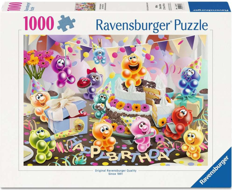 Puzzle Ravensburger 1000 dílků Gelini: Narozeninová oslava
