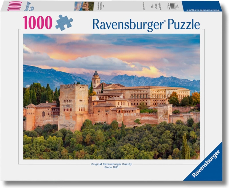 Ravensburger Puzzle Alhambra, Granada 1000 dílků