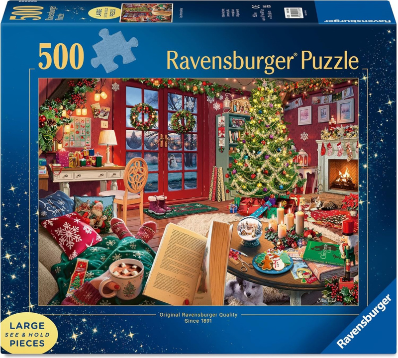 Ravensburger puzzle Vánoční hřejivé chvíle 500 dílků