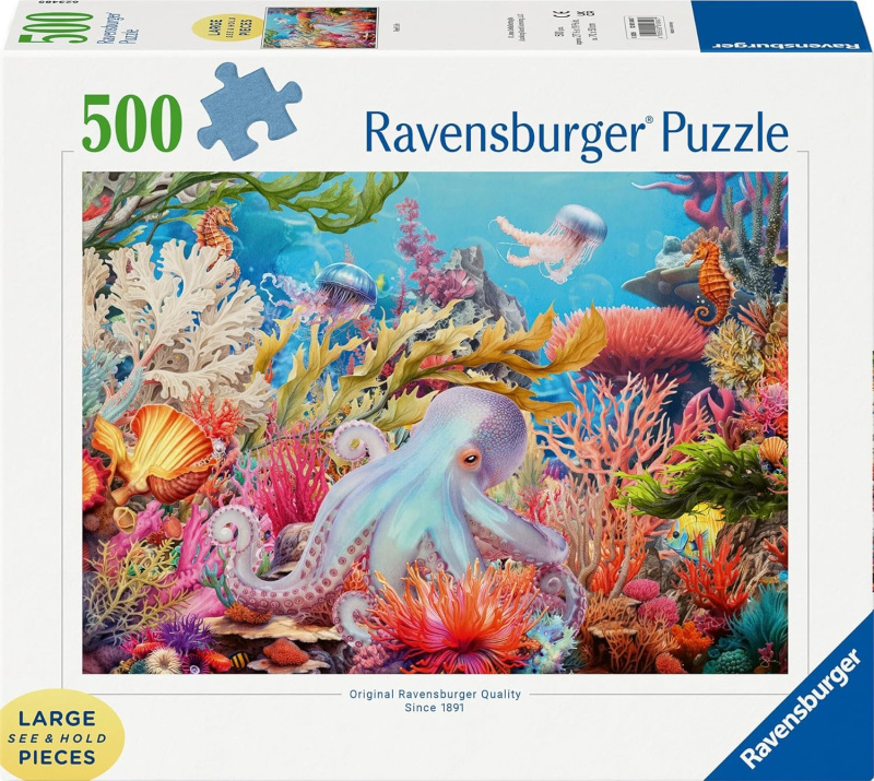 Ravensburger puzzle Korálový ráj XXL 500 dílků