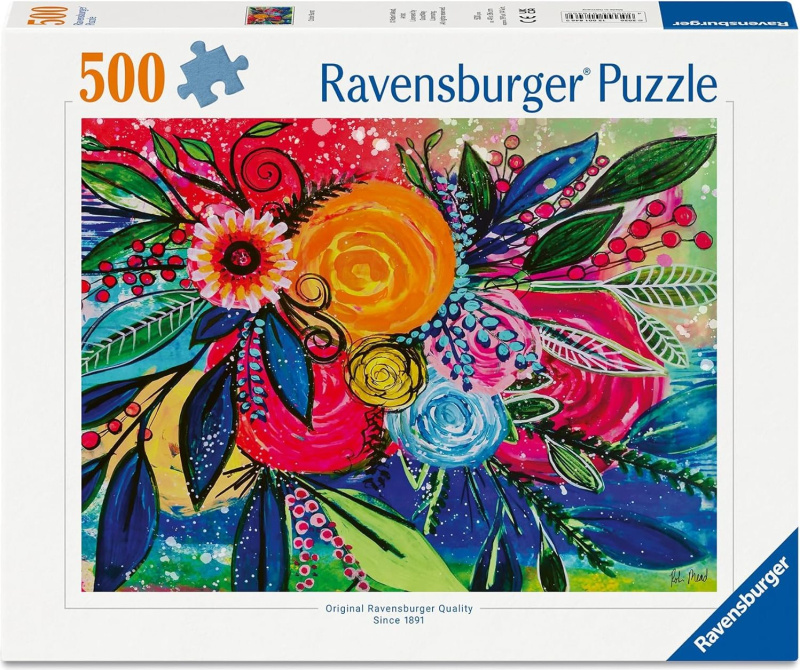 Ravensburger puzzle Rozmanitost barev 500 dílků