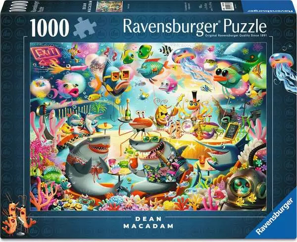 Ravensburger puzzle Pohoda pod hladinou 1000 dílků