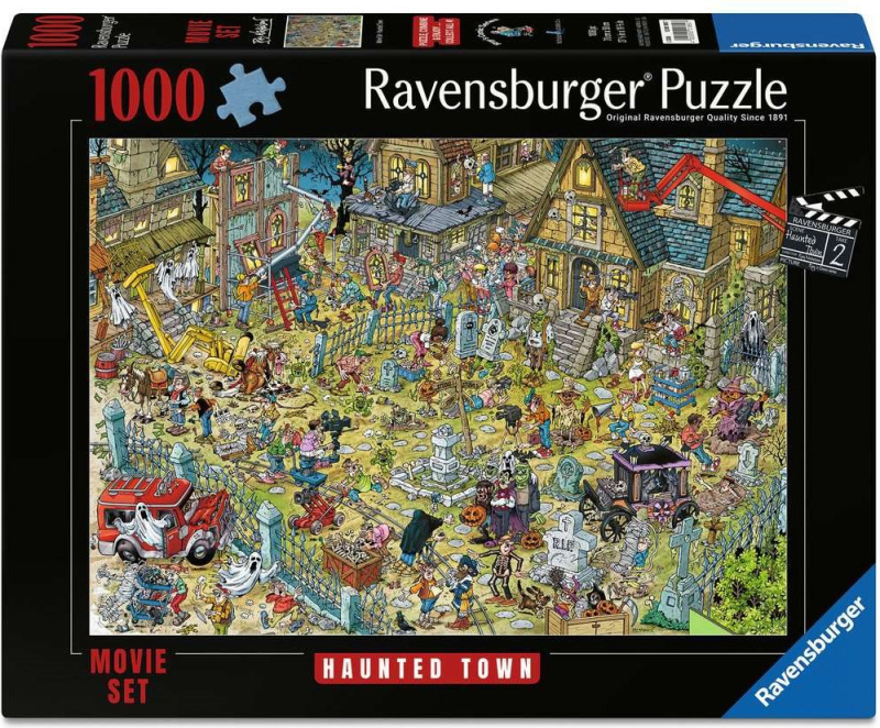 Puzzle Ravensburger 1000 dílků Movie Set č.2: Město duchů