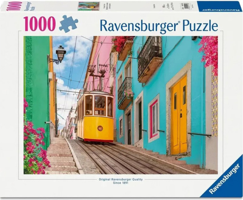 Ravensburger puzzle Tramvajová síť 1000 dílků