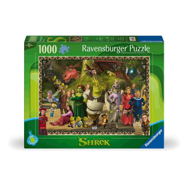 Puzzle Ravensburger 1000 dílků Shrek Evergreen