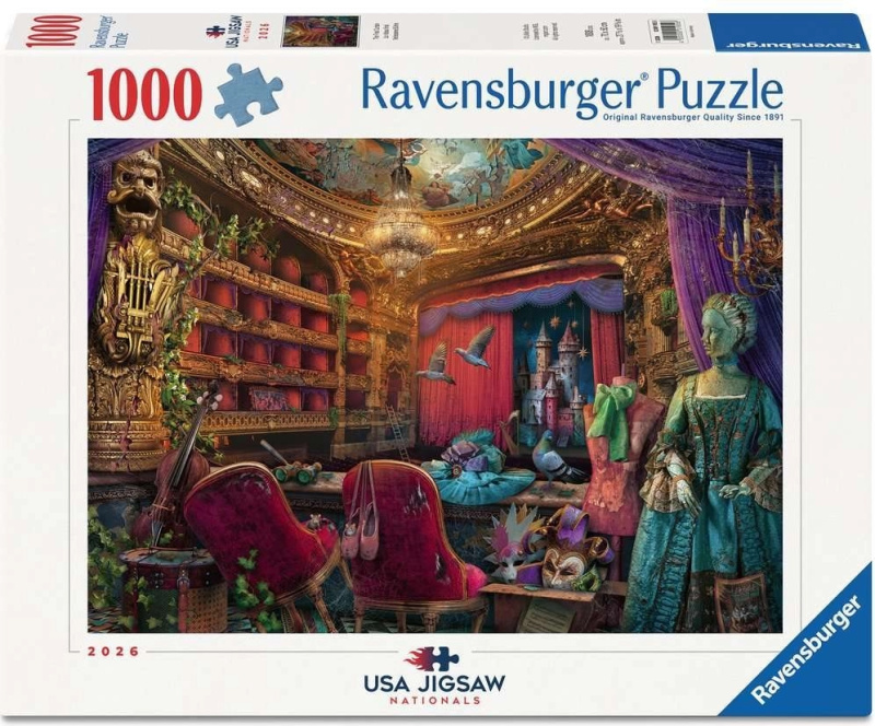 Ravensburger puzzle USA Jigsaw Nationals: Poslední opona 1000 dílků