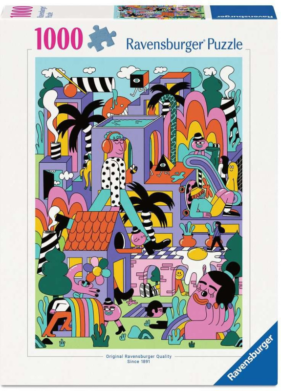 Puzzle Ravensburger 1000 dílků Denní snění