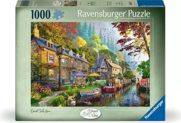 Puzzle RAVENSBURGER Pobřežní ulička 1000 dílků
