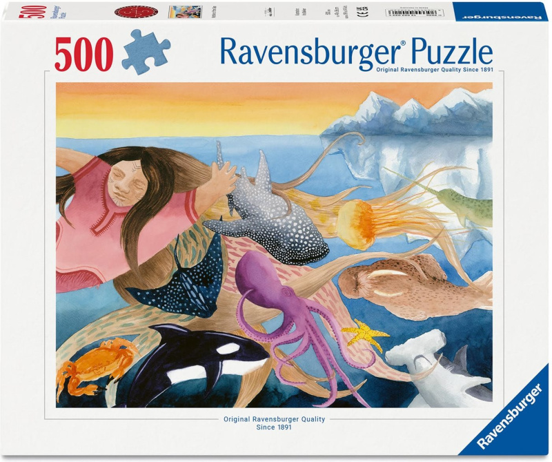 Ravensburger puzzle Matka moře 500 dílků