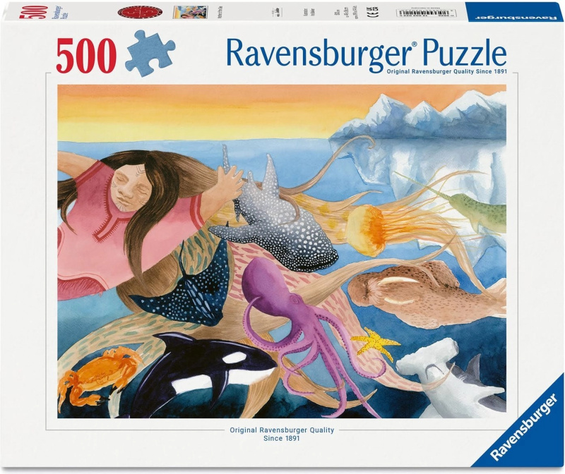 Ravensburger puzzle Matka moře 500 dílků