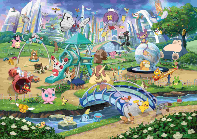 Pokémon Breakout 1, 1000 dílků