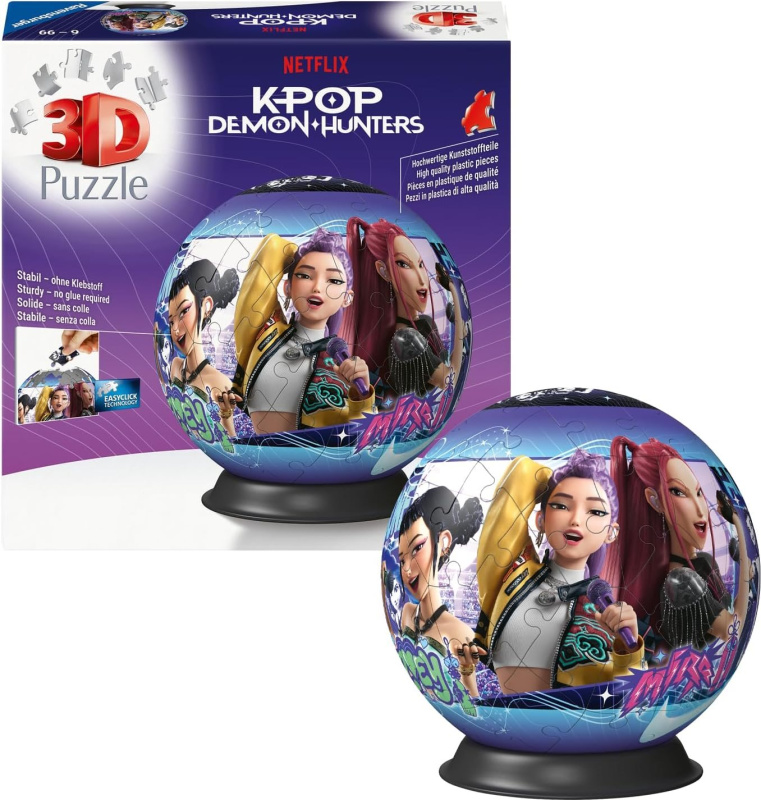 Puzzle ball K-pop: Lovkyně démonů