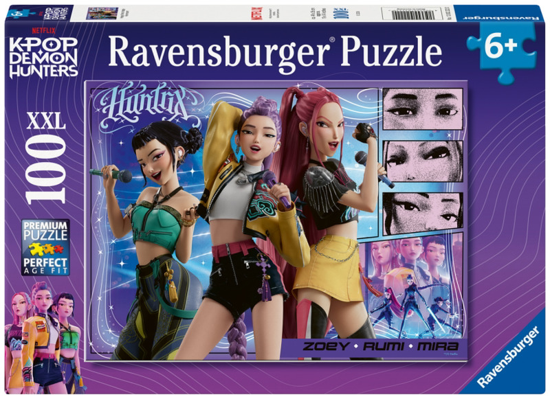 Ravensburger Puzzle K-Pop Demon Hunters (Šťastní fanoušci, šťastní Honmoon!)