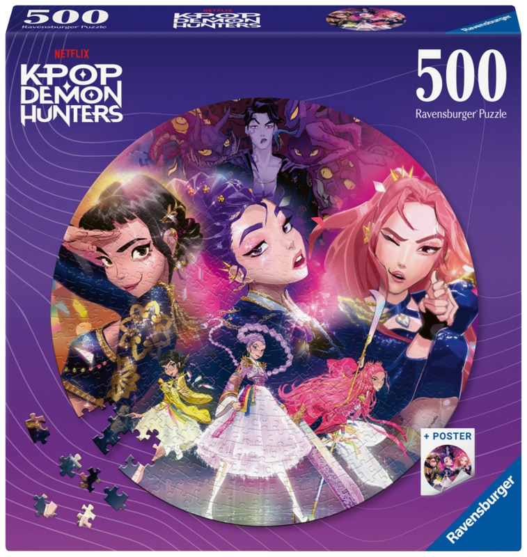 Ravensburger Puzzle K-Pop Demon Hunters (Pz Pro fanoušky!)
