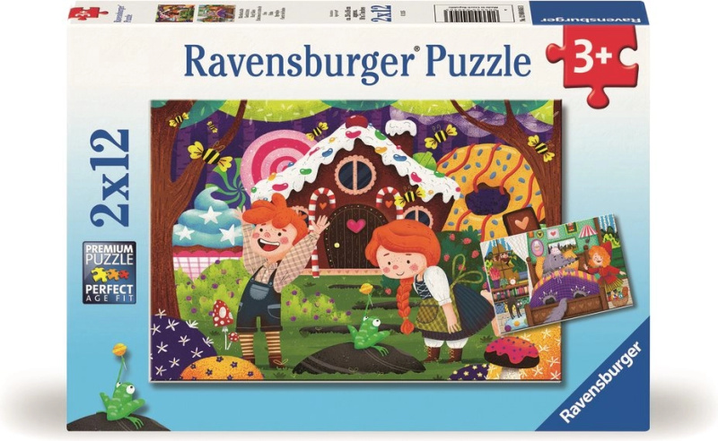 RAVENSBURGER Kouzelný svět pohádek 2x12 dílků