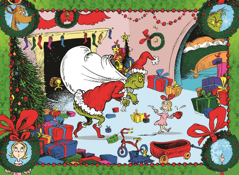 RAVENSBURGER Grinch XXL 100 dílků