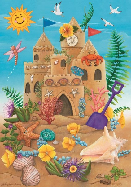 RAVENSBURGER Písečný hrad pod slunečnými paprsky 35 dílků