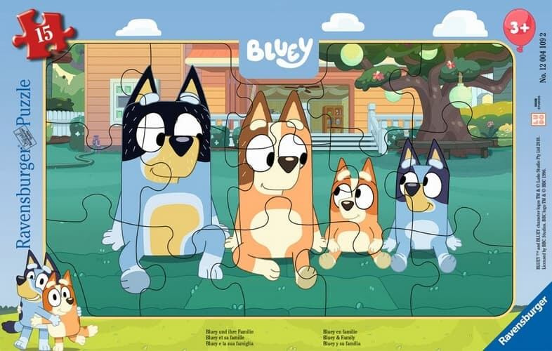 Ravensburger Bluey Puzzle 15 dílků