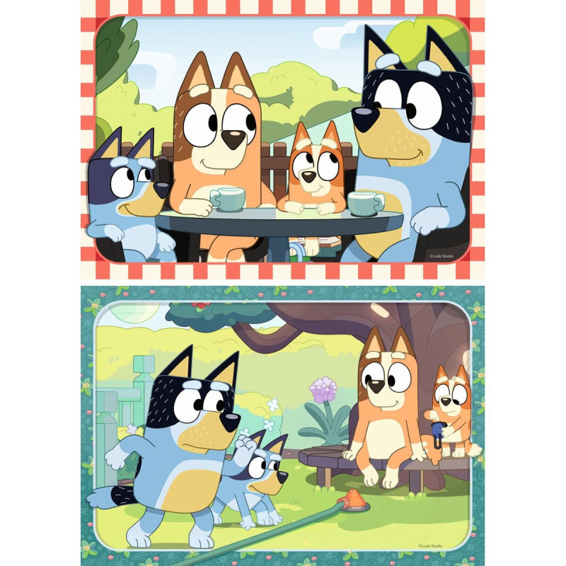 Ravensburger Bluey na pikniku 2x12 dílků