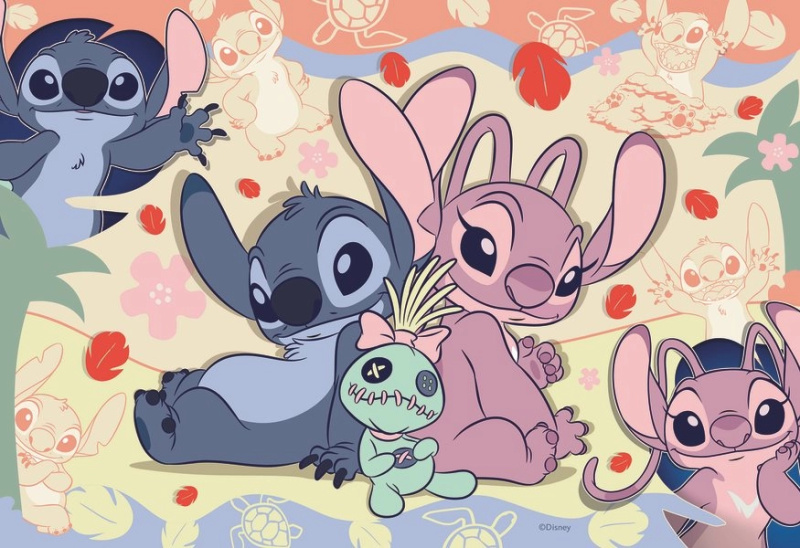 RAVENSBURGER Disney Stitch Stitch a Angel 35 dílků