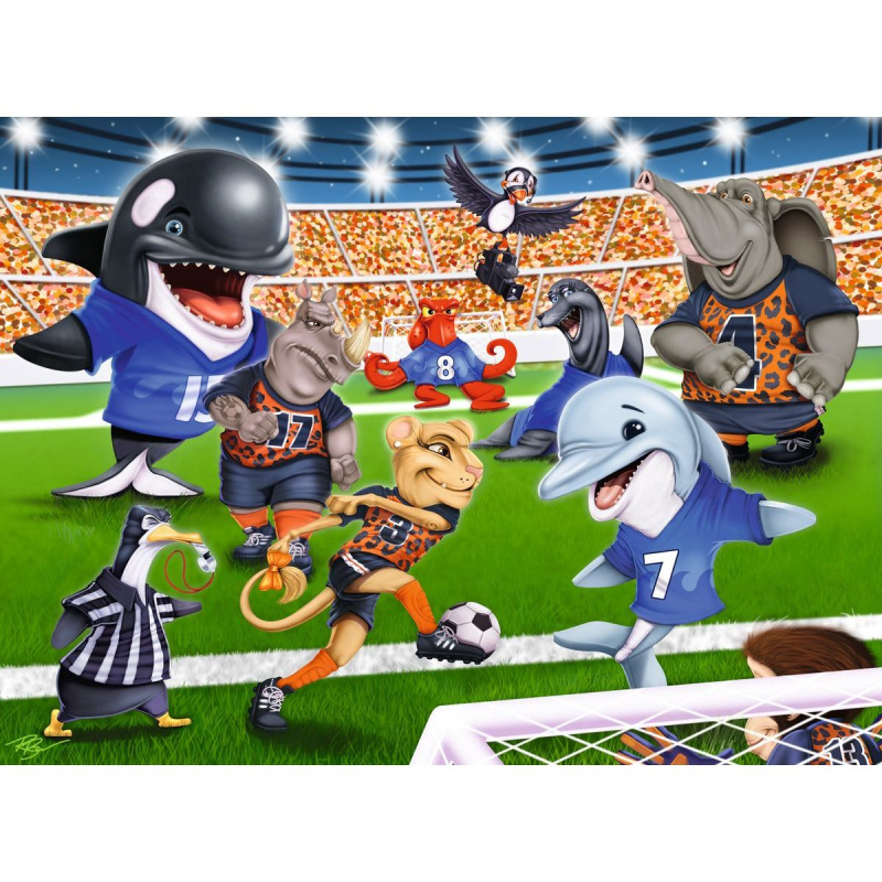 Ravensburger puzzle Fotbalové radovánky XXL 150 dílků