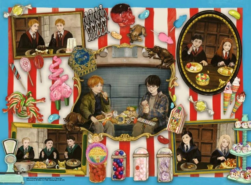 Ravensburger Harry Potter: Kouzelné dobroty Puzzle 200 dílků