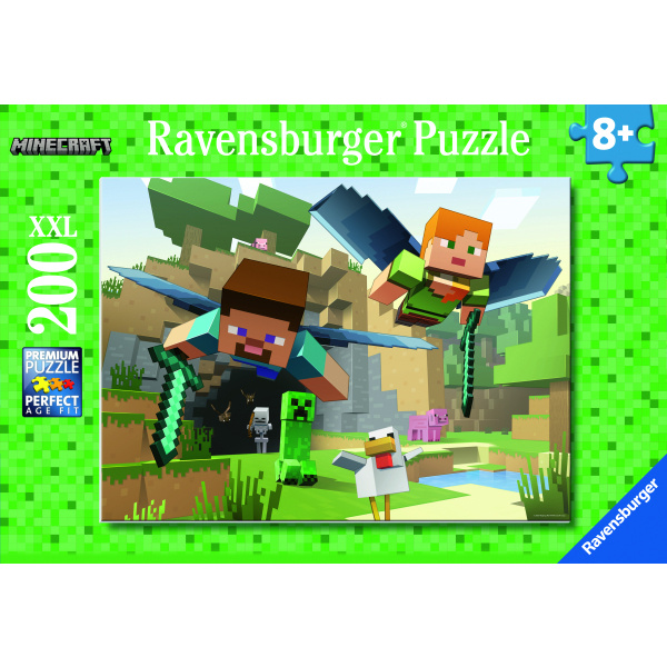 Ravensburger Minecraft Puzzle 200 dílků