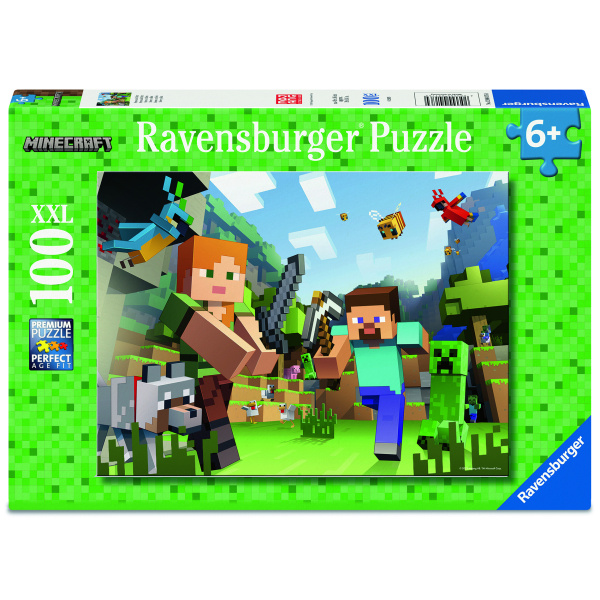 Ravensburger Minecraft Puzzle 100 dílků