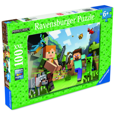 Ravensburger Minecraft Puzzle 100 dílků