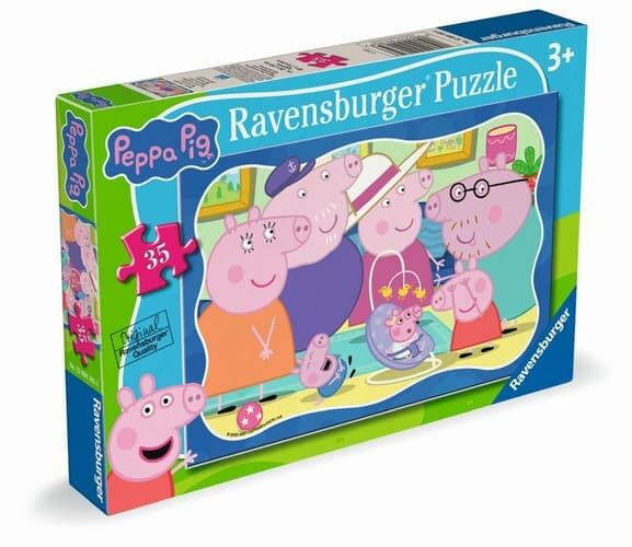 Ravensburger Prasátko Peppa Puzzle 35 dílků