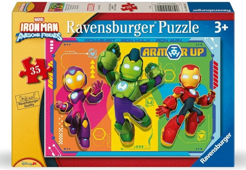 Ravensburger 04191 iron man a jeho úžasní přátelé 35 dílků
