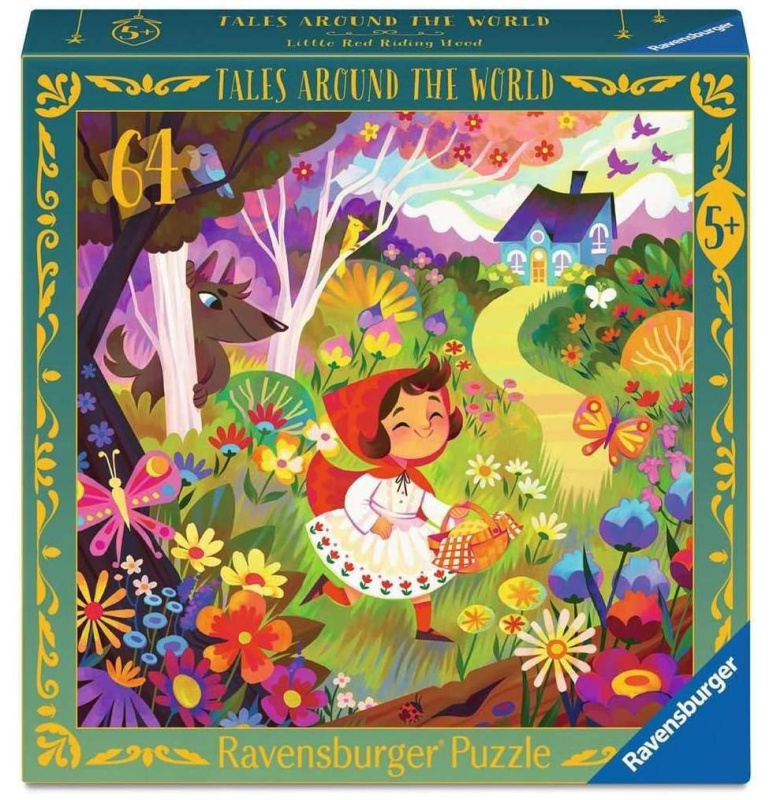 Ravensburger 04208 červená karkulka 64 dílků